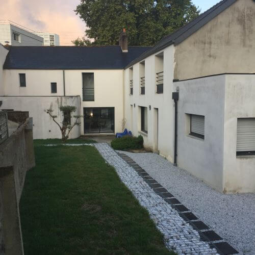 Maison avant travaux d'imperméabilité à Nantes